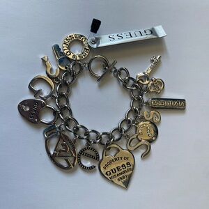 GUESS y2k charm bracelet (BRAND NEW)